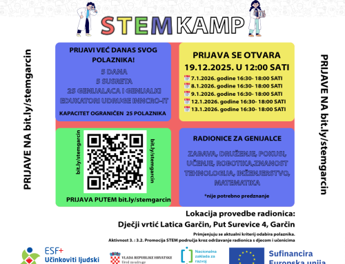 STEM KAMP u našem vrtiću!